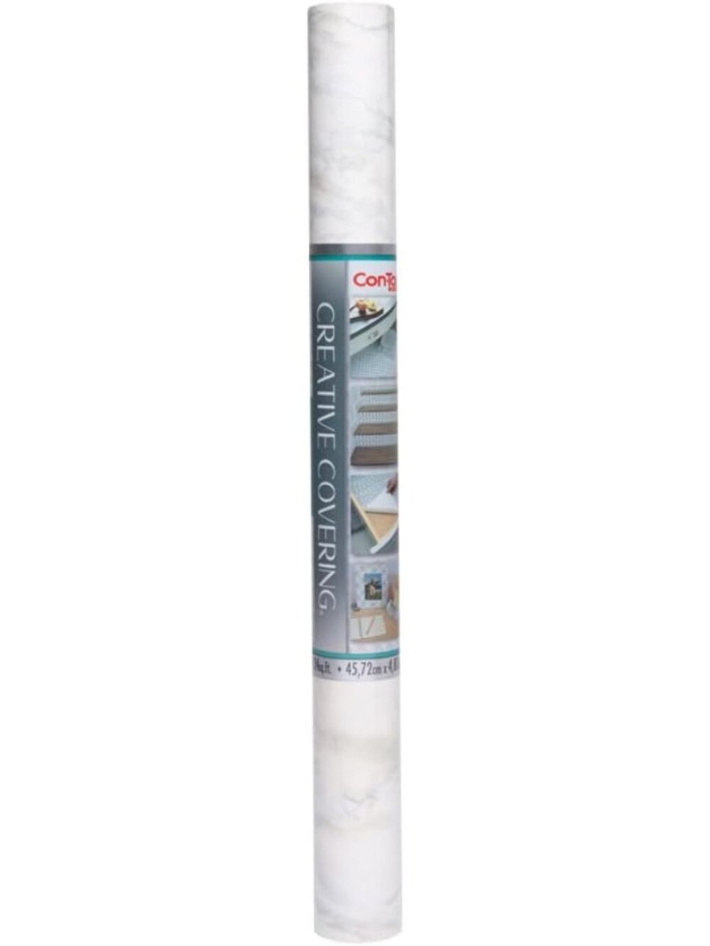 Brand Creative Covering, Self-Adhesive Shelf Liner, Multi-Purpose Vinyl Roll, Ea
